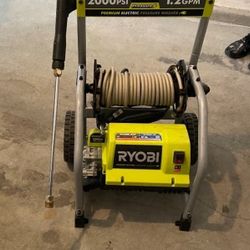 Ryobi
2000 PSI 1.2 GPM Cold Water Electric Pressure Washer