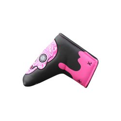 Sugar Skull Golf Putter Headcover, High Quality Golf Putter Cover