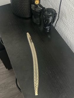 10k gold rolex chain