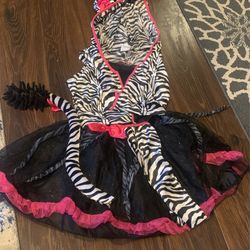 Zebra Halloween Size 8
