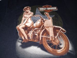 Photo Harley Davidson motorcycle shirt