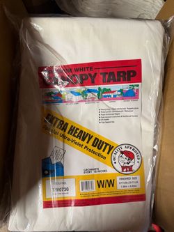 Lona extra heavy dury. 7 x 30 ft