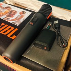 JBL Wireless Microphone & Adapter Receiver w/ Dual Channel Connection (Partybox Original)