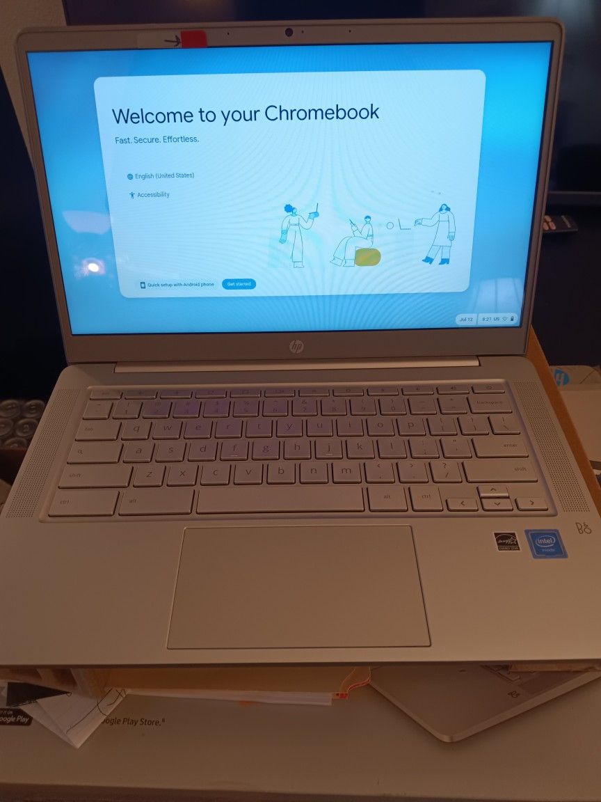 HP Chromebook Touchscreen 14a -na0037nr Laptop 14" 64Gb