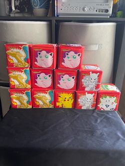 BURGER KING 1999 POKEMON 23K GOLD PLATED  POKEMON BALLS SEALED