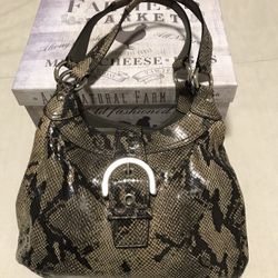 NWOT COACH Soho Python Hobo Bag!!