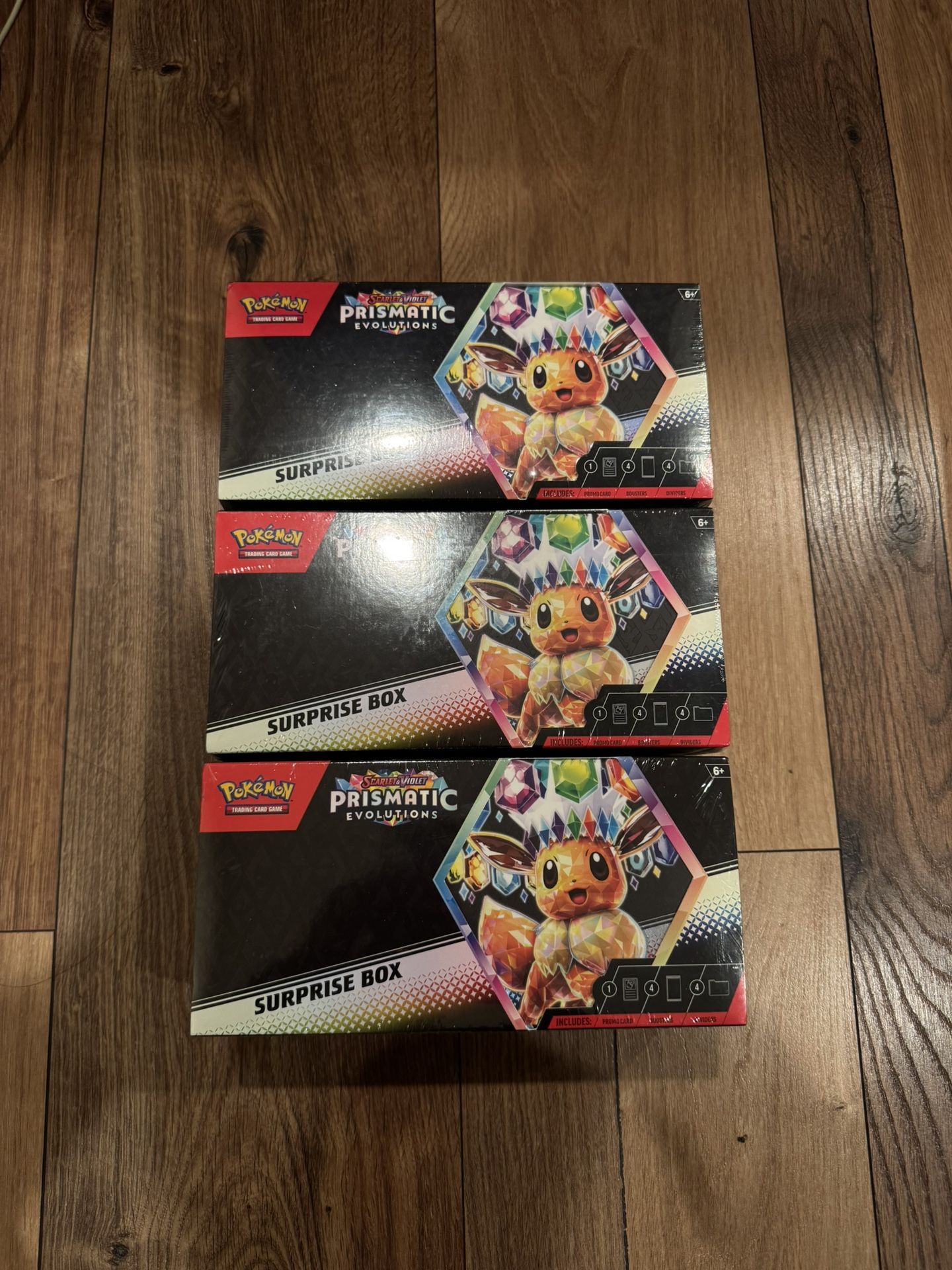Pokemon Prismatic Surprise Boxes