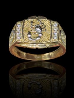10K Scorpion Ring
