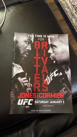 UFC program books