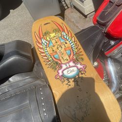 Paul Constantineau Signed Tail Tap Board