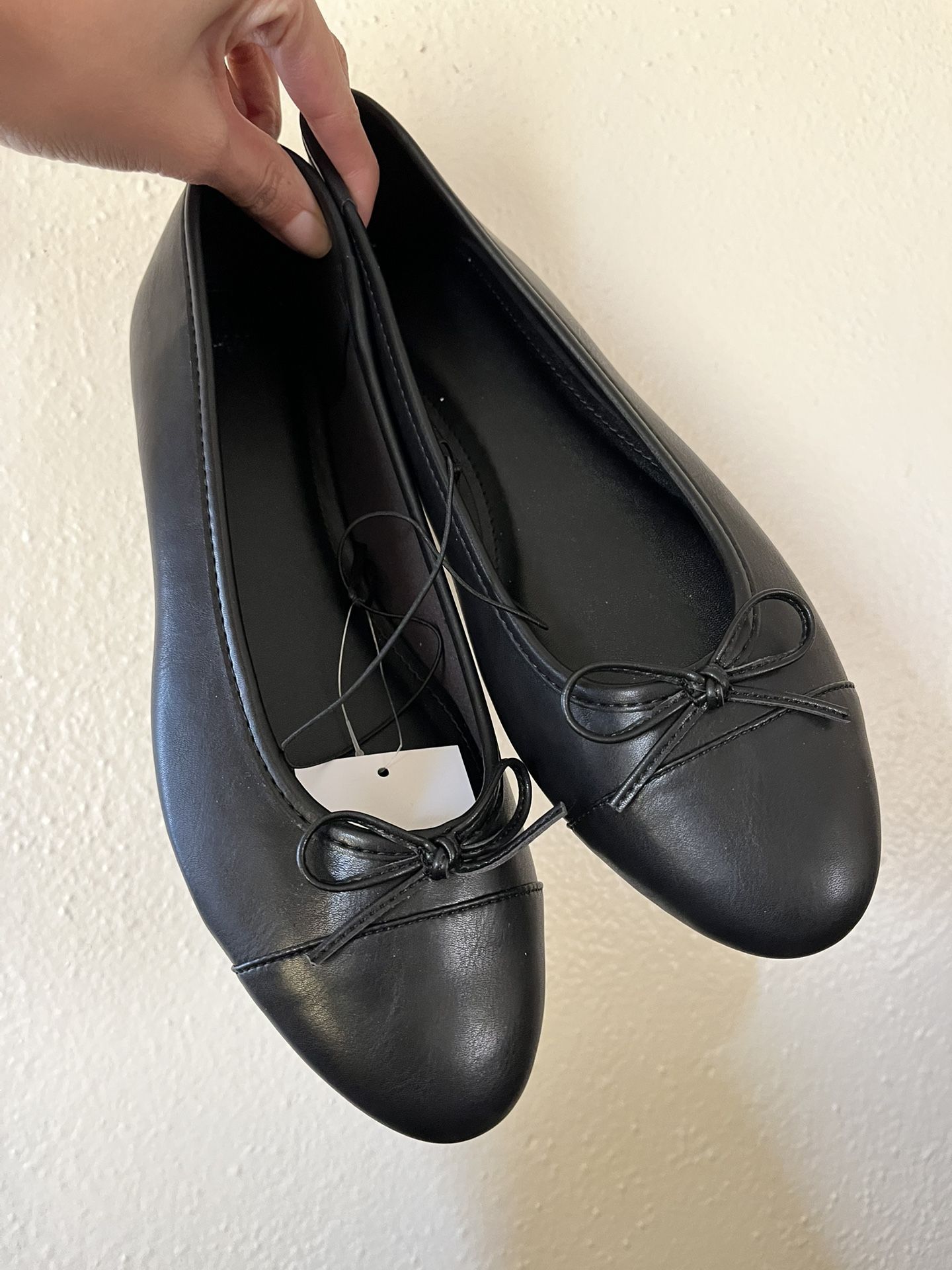 BALLET FLATS - black - Size 8