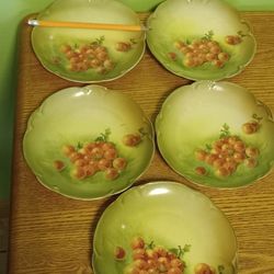Hand Painted Desert Dishes, Beautiful...