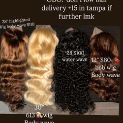 Human Hair wigs 