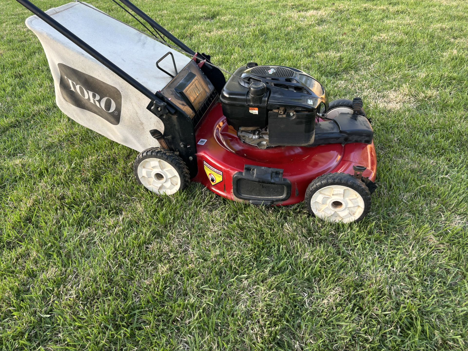 Toro Self Propelled Mower