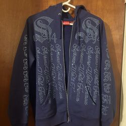 Supreme Rhinestone Jacket 