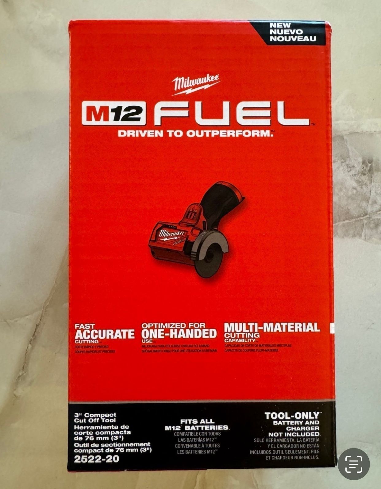 Milwaukee New Cut Off M12 Fuel