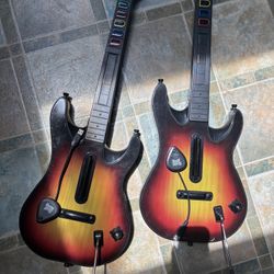 Guitar Hero Controllers Plus Dongles PS3