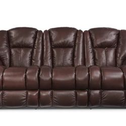 La-Z-Boy Maverick Burgundy Reclina-Way Full Reclining Sofa 