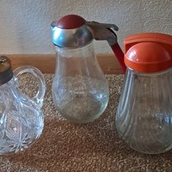 Vintage Syrup Dispensers