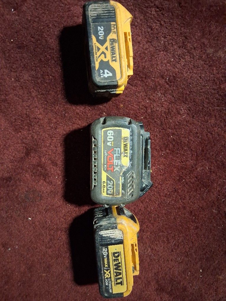 Dewalt Cordless Batteries