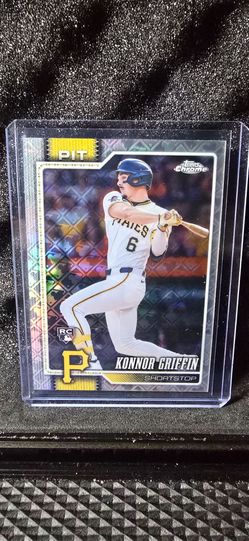 2026 Topps Chrome Logofractor Konnor Griffin #74 Rookie RC Pirates