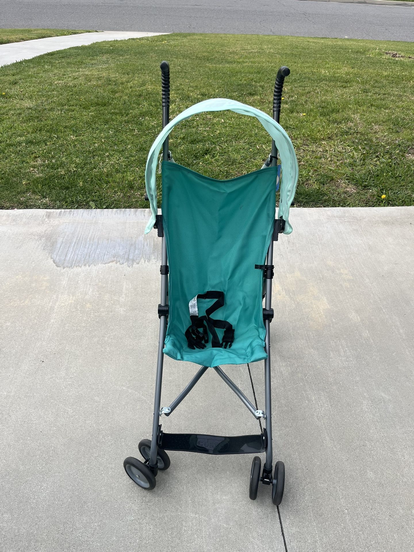 Cosco Umbrella Stroller With Canopy In Teal