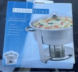 Living Home 5 Qt Chafing Dish – Model 99175 – Lightly Used