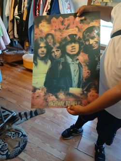 AC/DC "Highway to Hell" art print/poster