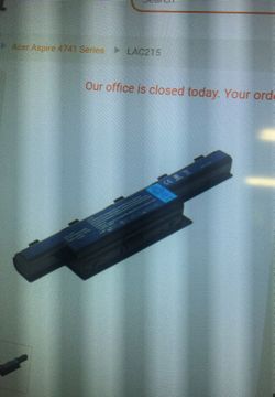 Replacement notebook battery