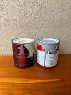 One-quart paint can ( both)
