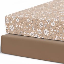 Pobibaby – 2 Pack Crib Sheets for Standard Mattress
