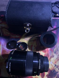 500mm F8 soligor Manual Lens With Fujifilm X Mount Adapter