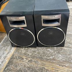 Small Fisher Speakers $20 For The Pair 