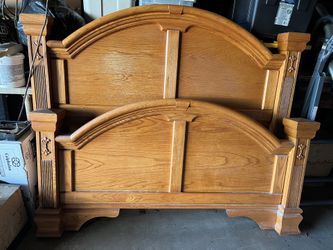 Oak Bed Frame.. Best Offer