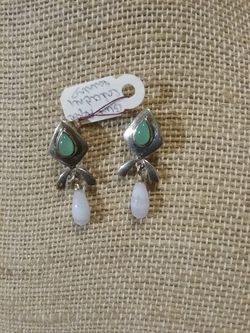 Silver earrings