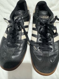 adidas Samba Black & White – Men’s 9.5 – Gum Sole –