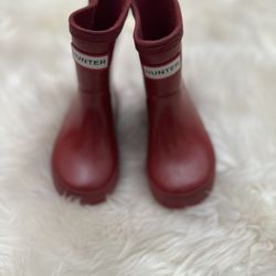 Red Hunter Rain Boots