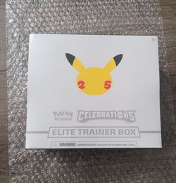 Pokemon 25 Celebration Elite Trainer Box NEW