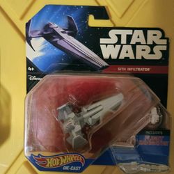 Star Wars Hot Wheels Sith Infiltrator Ship