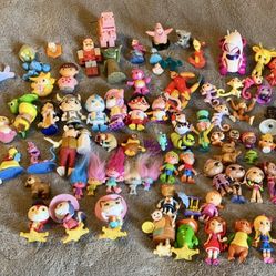Bundle Of Children's Toy Characters $20 For All! 