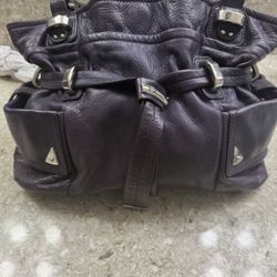 B Makowsky Leather Bag 