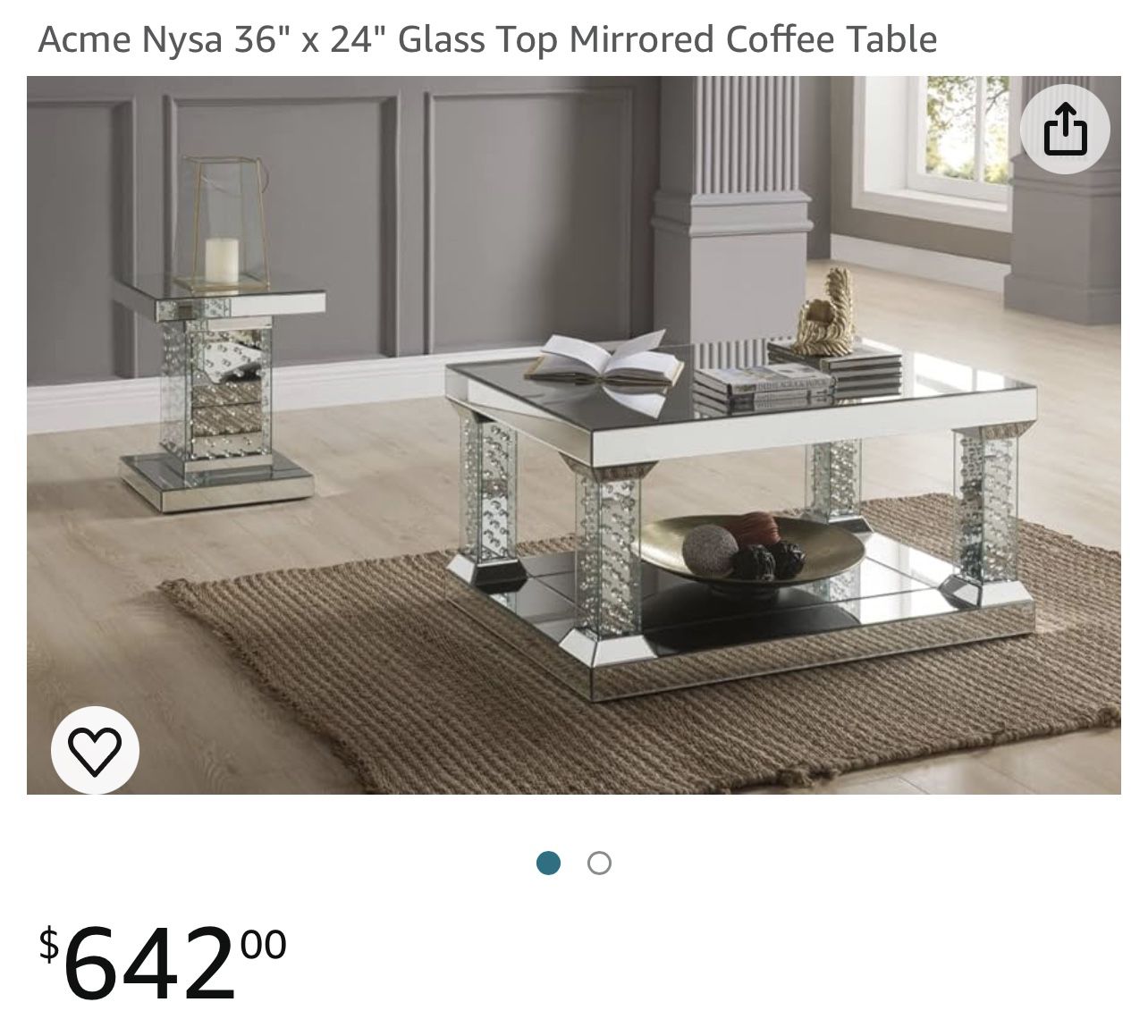 Mirror Coffee Table