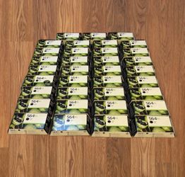 HP 564XL Genuine ink. Lot Of 35 Sealed Ink Packs MIXED EXPIRATION DATES