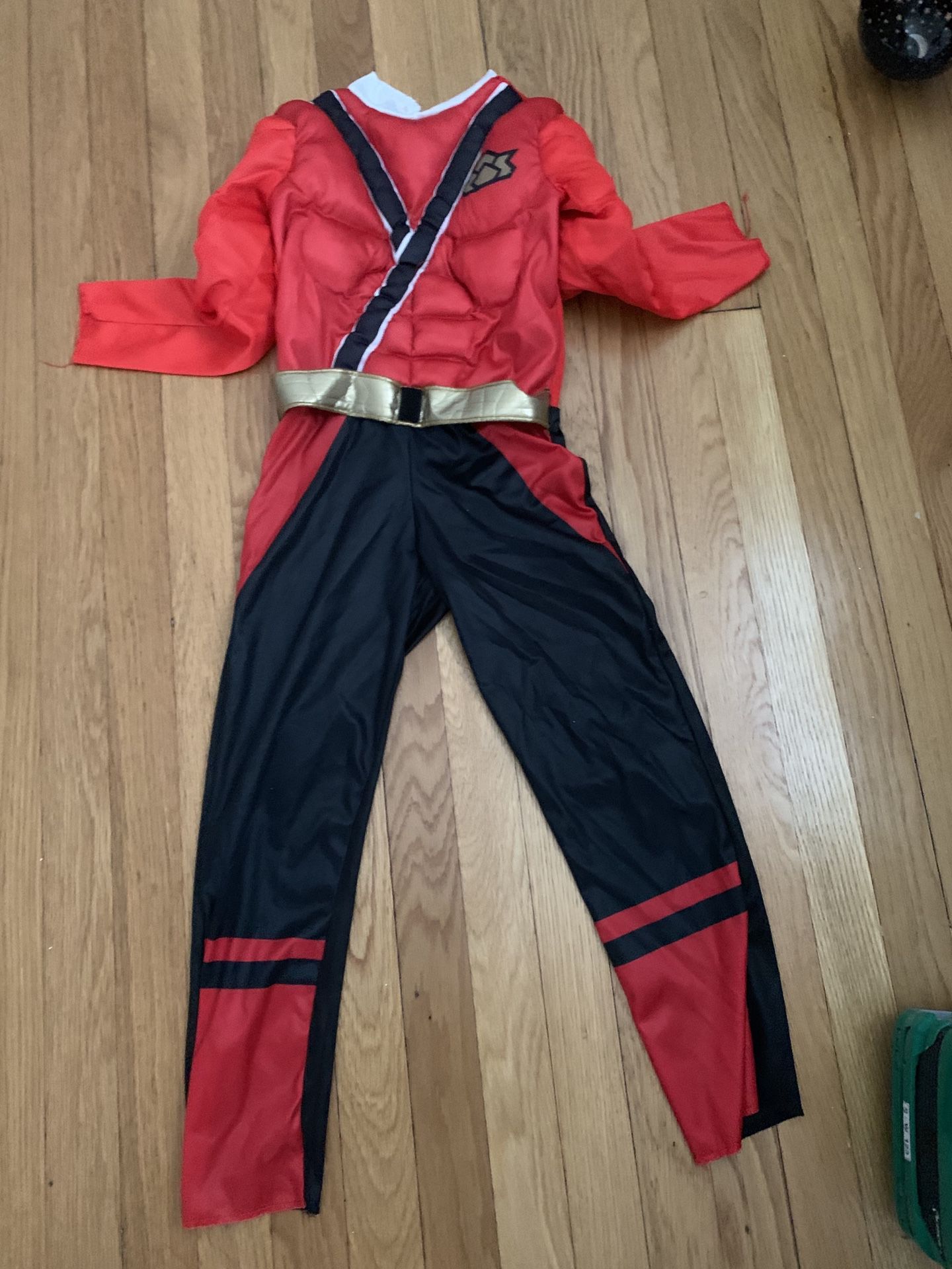 Free! Kids Power Ranger Halloween Costume, size small (4-6)