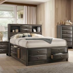 Captains Bed With Storage Drawers