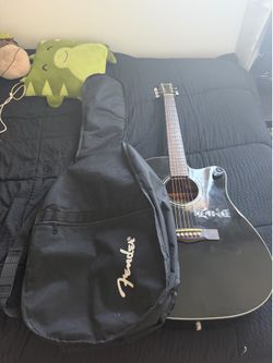 Fender CD-140SCE/BLK with case