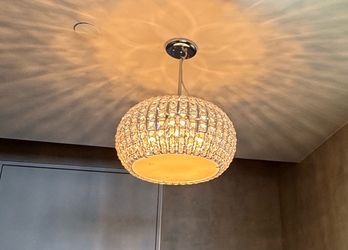 Crystal Drum Chandelier