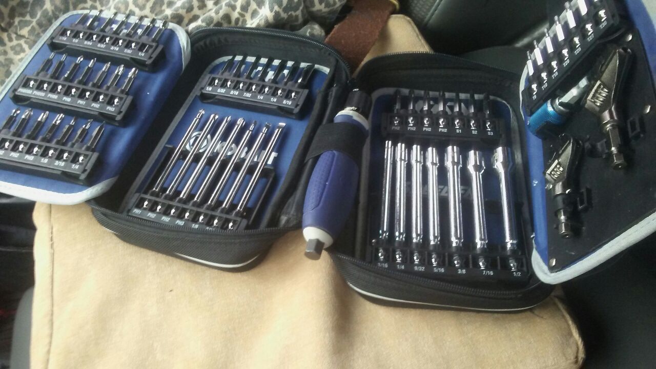 60 piece Kobalt driver and wrench set