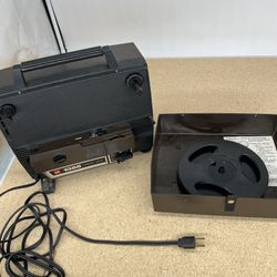 Vintage GAF 1388 Dual 8mm Super 8mm Auto Load Projector