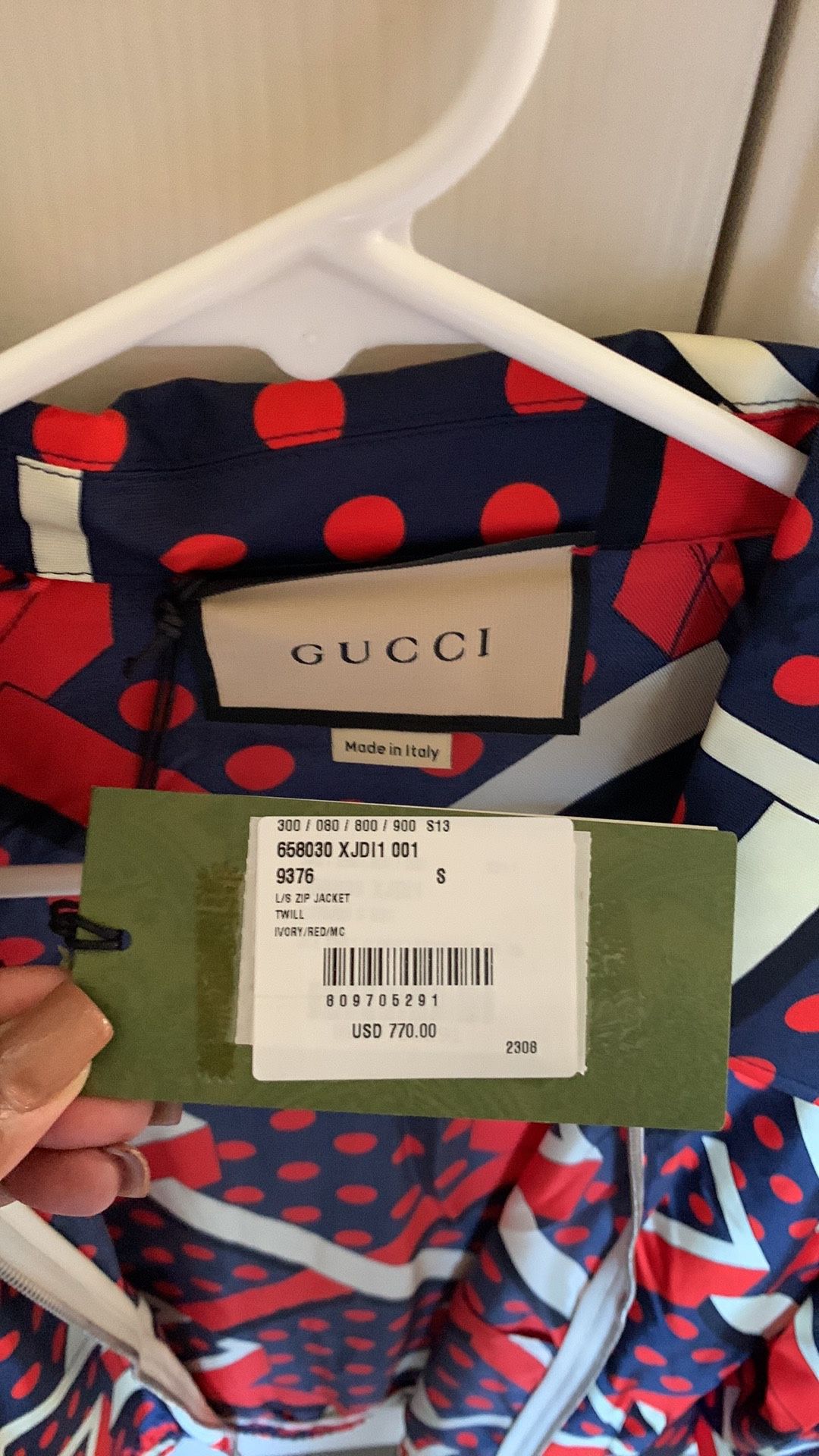 Gucci Silk Jacket